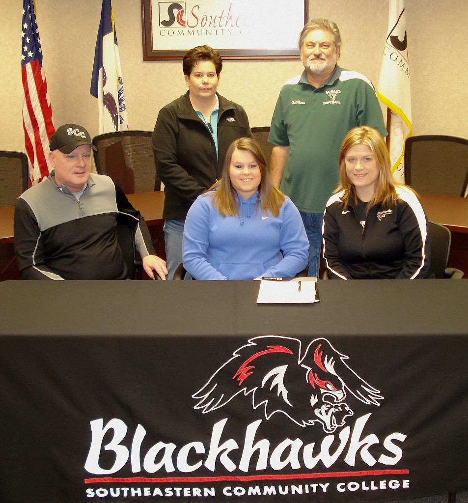 WBND’s Fraise Signs with S.C.C. West Burlington, Iowa